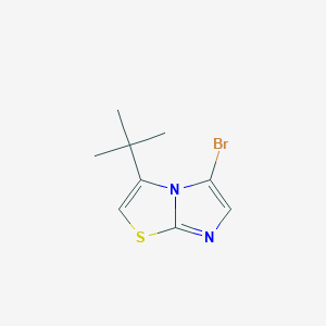 5-Bromo-3-tert-butylimidazo[2,1-b][1,3]thiazole