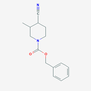 Benzyl 4-cyano-3-methylpiperidine-1-carboxylate