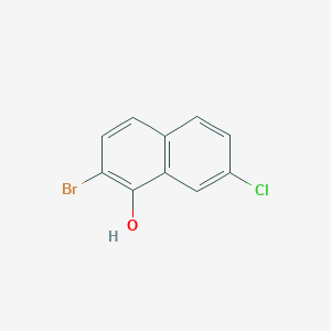 2-Bromo-7-chloronaphthalen-1-OL