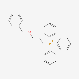 molecular formula C28H28OP+ B13325887 3-Benzyloxypropyl(triphenyl)phosphonium 