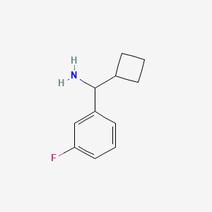 Cyclobutyl(3-fluorophenyl)methanamine