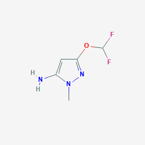 3-(Difluoromethoxy)-1-methyl-1H-pyrazol-5-amine