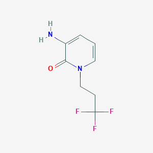 3-Amino-1-(3,3,3-trifluoropropyl)-1,2-dihydropyridin-2-one