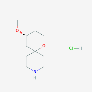 (R)-4-Methoxy-1-oxa-9-azaspiro[5.5]undecane hydrochloride