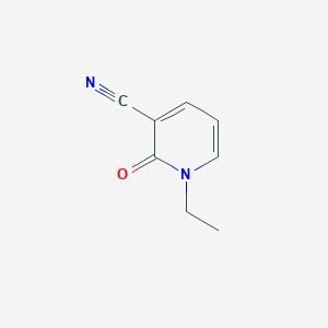 molecular formula C8H8N2O B13325953 1-Ethyl-2-oxo-1,2-dihydropyridine-3-carbonitrile 