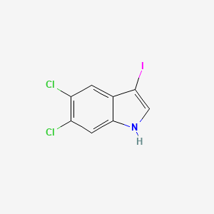 5,6-Dichloro-3-iodo-1H-indole