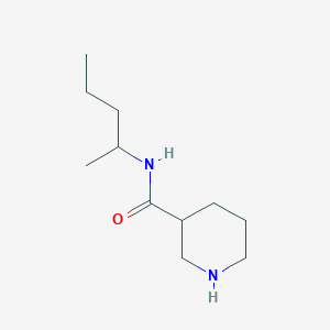 N-(Pentan-2-YL)piperidine-3-carboxamide