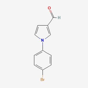 B1332606 1-(4-bromophenyl)-1H-pyrrole-3-carbaldehyde CAS No. 477850-19-4