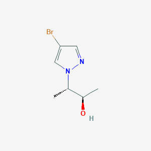 Cis-3-(4-bromo-1H-pyrazol-1-yl)butan-2-ol