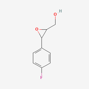 2-Oxiranemethanol, 3-(4-fluorophenyl)-