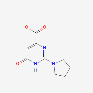 Methyl 6-hydroxy-2-(pyrrolidin-1-yl)pyrimidine-4-carboxylate