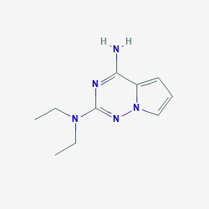 N2,N2-Diethylpyrrolo[2,1-f][1,2,4]triazine-2,4-diamine