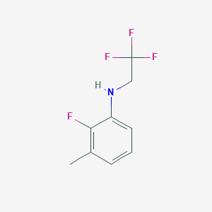 2-fluoro-3-methyl-N-(2,2,2-trifluoroethyl)aniline