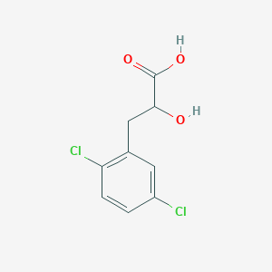 3-(2,5-Dichlorophenyl)-2-hydroxypropanoic acid