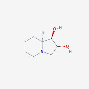 (1R,2R,8AS)-octahydroindolizine-1,2-diol