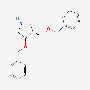 (3R,4R)-3-(Benzyloxy)-4-((benzyloxy)methyl)pyrrolidine