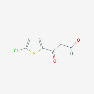 3-(5-Chlorothiophen-2-yl)-3-oxopropanal