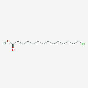 molecular formula C14H27ClO2 B13326476 14-Chlorotetradecanoic acid 