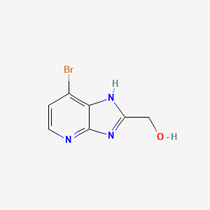 (7-Bromo-3H-imidazo[4,5-b]pyridin-2-yl)methanol