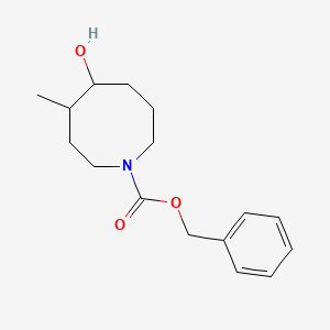 Benzyl 5-hydroxy-4-methylazocane-1-carboxylate