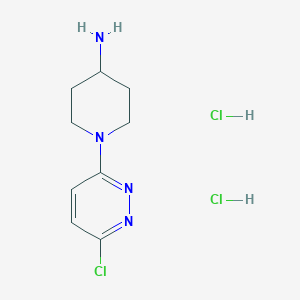 1-(6-Chloropyridazin-3-yl)piperidin-4-amine dihydrochloride