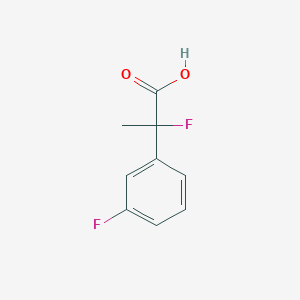 2-Fluoro-2-(3-fluorophenyl)propanoic acid