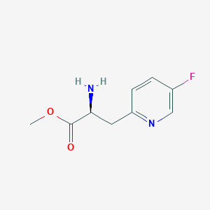 Methyl (S)-2-amino-3-(5-fluoropyridin-2-yl)propanoate