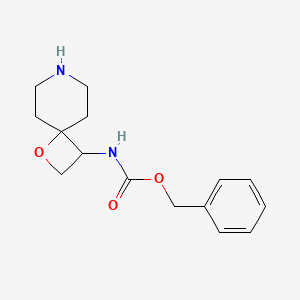 molecular formula C15H20N2O3 B13326677 Benzyl (1-oxa-7-azaspiro[3.5]nonan-3-yl)carbamate 