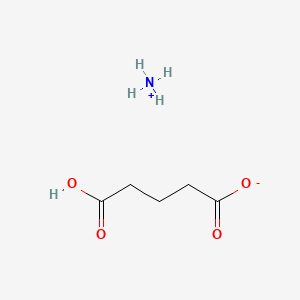 molecular formula C5H11NO4 B13326710 Ammonium hydrogen glutarate CAS No. 29750-34-3