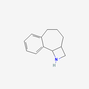 molecular formula C12H15N B13326718 3-Azatricyclo[7.4.0.0,2,5]trideca-1(13),9,11-triene 