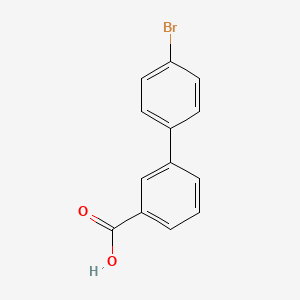 molecular formula C13H9BrO2 B1332676 4'-溴-联苯-3-羧酸 CAS No. 885951-66-6