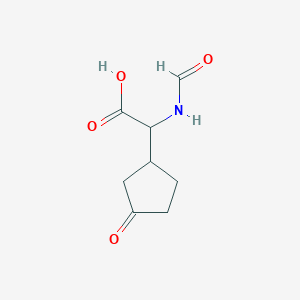 2-Formamido-2-(3-oxocyclopentyl)acetic acid