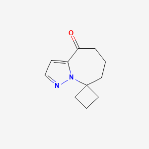 6',7'-Dihydrospiro[cyclobutane-1,8'-pyrazolo[1,5-a]azepin]-4'(5'H)-one