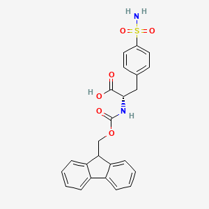 (S)-2-((((9H-Fluoren-9-yl)methoxy)carbonyl)amino)-3-(4-sulfamoylphenyl)propanoic acid