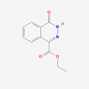 B1332684 Ethyl 4-oxo-3,4-dihydrophthalazine-1-carboxylate CAS No. 23952-05-8