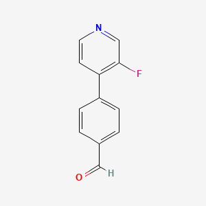 4-(3-Fluoropyridin-4-yl)benzaldehyde