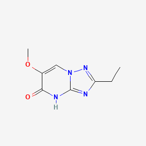 molecular formula C8H10N4O2 B13327013 2-Ethyl-6-methoxy-4H,5H-[1,2,4]triazolo[1,5-a]pyrimidin-5-one 