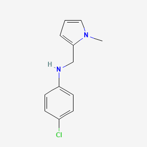 4-Chloro-N-[(1-methyl-1H-pyrrol-2-yl)methyl]aniline