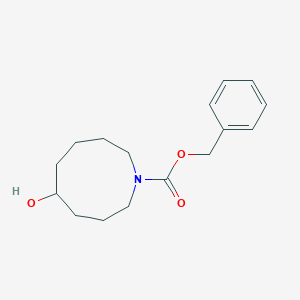 Benzyl 5-hydroxyazonane-1-carboxylate