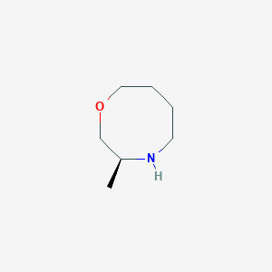 (S)-3-Methyl-1,4-oxazocane