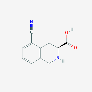 (S)-5-Cyano-1,2,3,4-tetrahydroisoquinoline-3-carboxylic acid