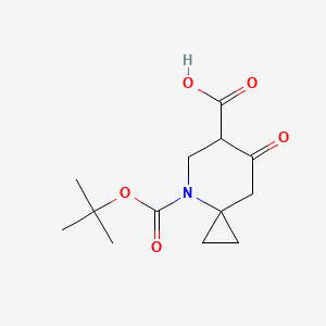 4-(tert-Butoxycarbonyl)-7-oxo-4-azaspiro[2.5]octane-6-carboxylic acid