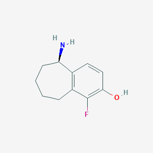 (R)-5-Amino-1-fluoro-6,7,8,9-tetrahydro-5H-benzo[7]annulen-2-ol