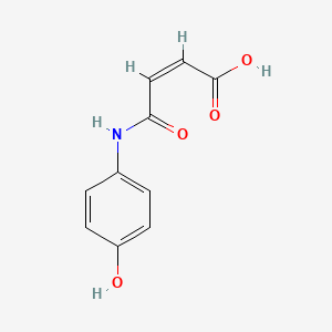 B1332727 (Z)-4-((4-Hydroxyphenyl)amino)-4-oxobut-2-enoic acid CAS No. 28173-23-1