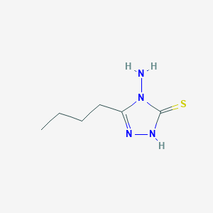B1332731 4-amino-5-butyl-4H-1,2,4-triazole-3-thiol CAS No. 31821-69-9