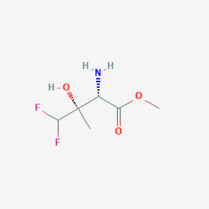 Cis-methyl 2-amino-4,4-difluoro-3-hydroxy-3-methylbutanoate