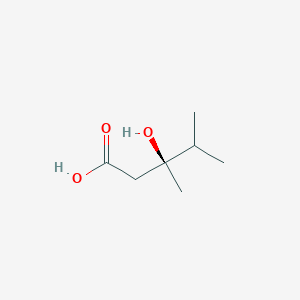 (S)-3-Hydroxy-3,4-dimethylpentanoic acid