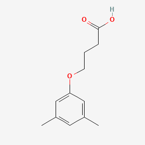 B1332738 4-(3,5-Dimethylphenoxy)butanoic acid CAS No. 57932-18-0