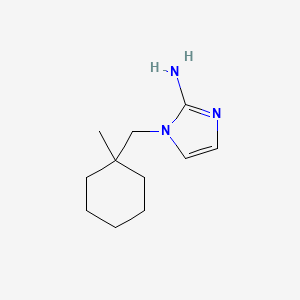 1-[(1-Methylcyclohexyl)methyl]-1H-imidazol-2-amine