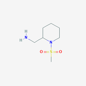 1-(Methylsulfonyl)-2-piperidinemethanamine